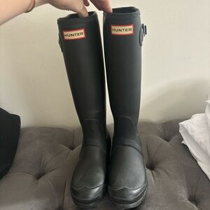 Hunter rain boots